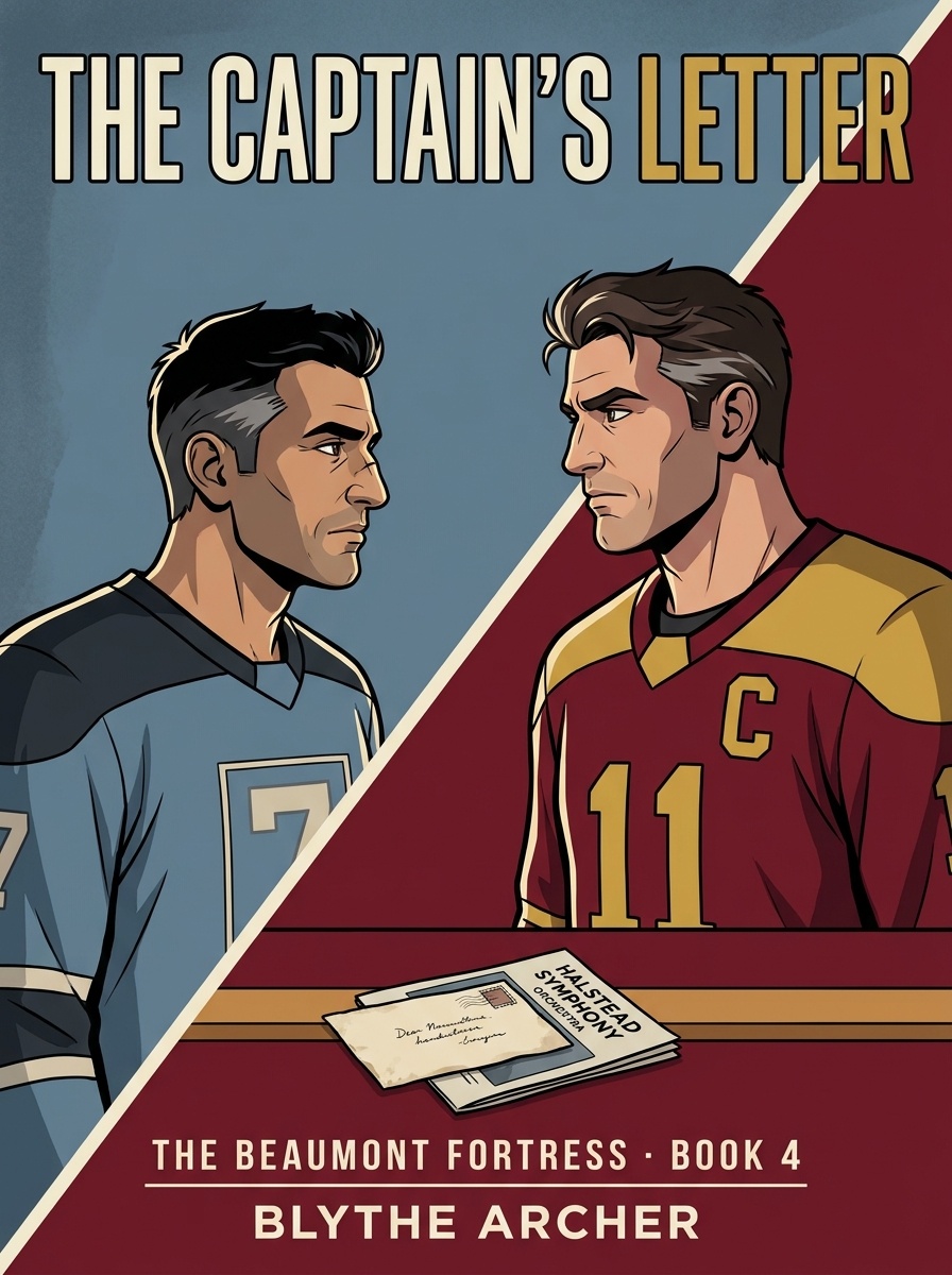The Captain's Letter by Blythe Archer — cover