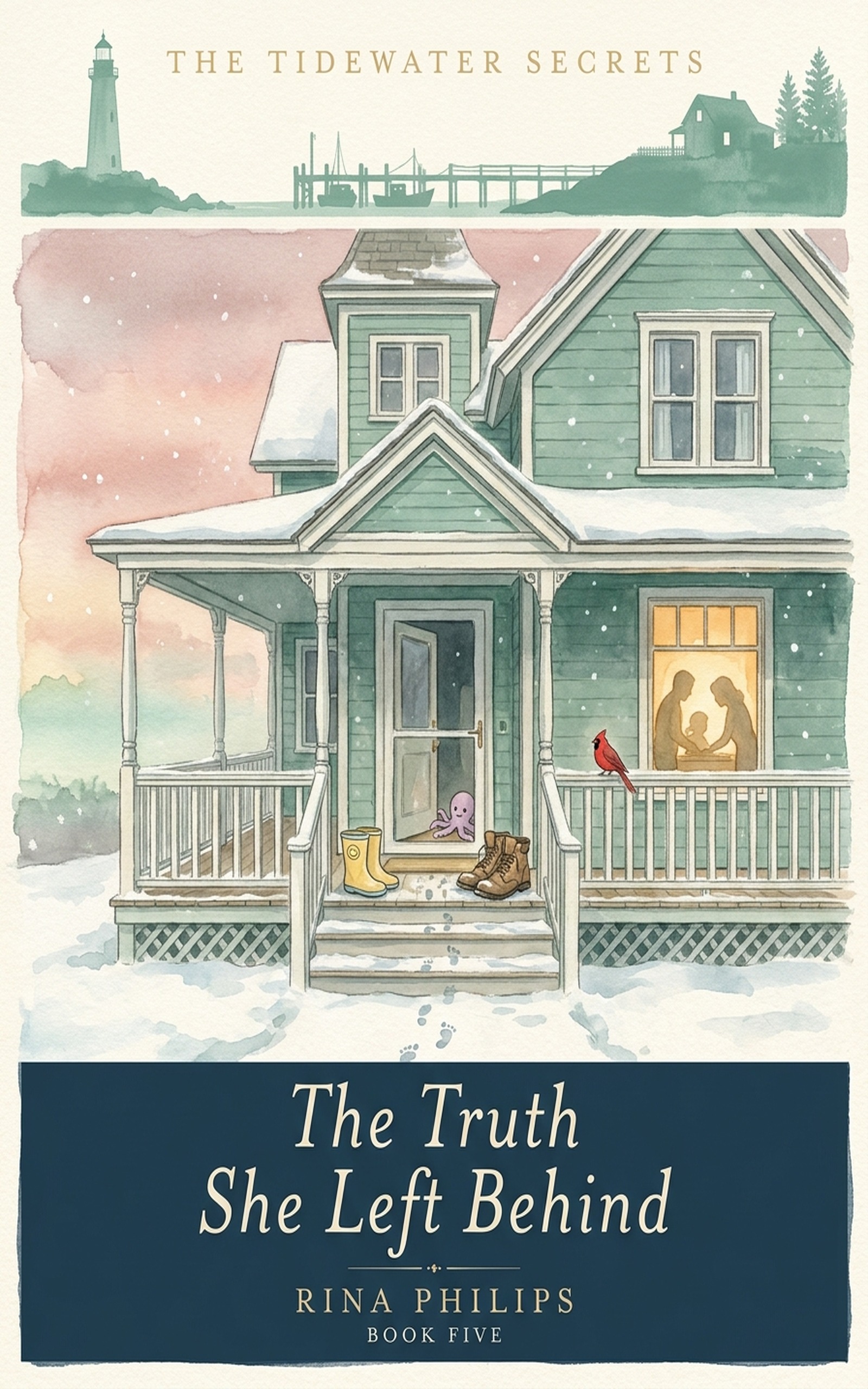 The Truth She Left Behind by Rina Philips — cover