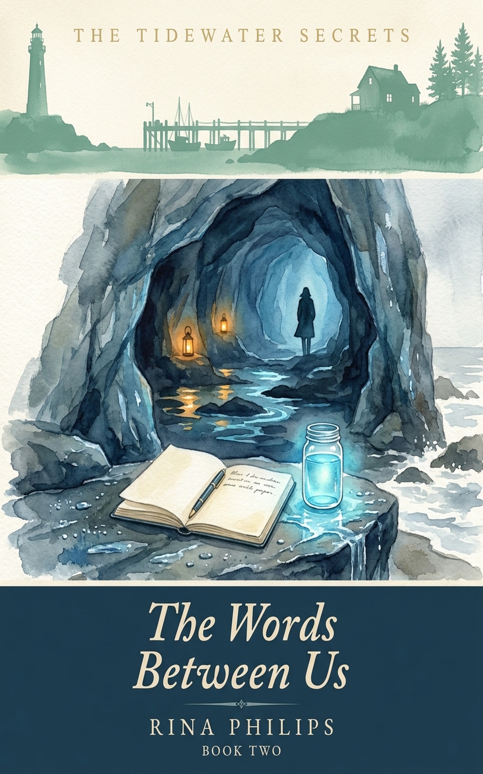 The Words Between Us by Rina Philips — cover